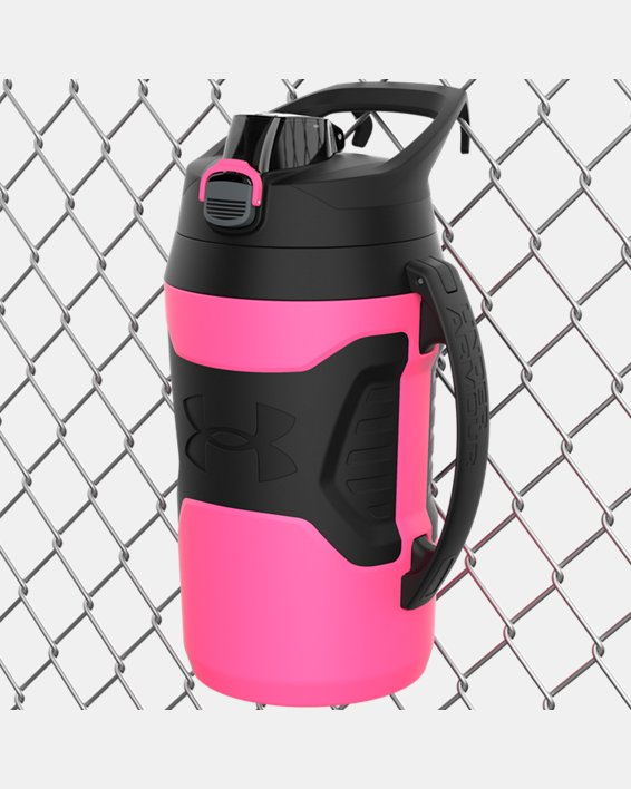 UA Playmaker Jug 64 oz. Water Bottle, Pink, pdpMainDesktop image number 7
